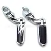 Accesorios de Modificación de Motocicleta Neutros, Pedales Modificados Universales para Delanteros y Traseros, Diámetro de Tubo de 1-1/4 pulgadas