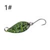 Atacado de fábrica Isca Luya lantejoulas boca de cavalo cor micro objeto arremesso longo isca anzol boca de cavalo equipamento de pesca isca de metal isca para pesca marítima