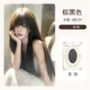Carta de ÁngelPeluca para Mujer con Elegante Cabello Largo y Liso, Popular en Redes Sociales, Nueva Peluca Completa Estilo Lolita para Uso Diario