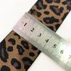 Banda elástica con estampado de leopardo banda elástica con estampado de leopardo para grupo de cintura de mujer cintura elástica especificación de ancho se puede hacer