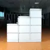 Dos tres cuatro archivador de tarjetas de caja de tarjetas archivador de tarjetas archivador de tarjetas A4/FC colgante rápido gabinete de mano tipo cajón gabinete de pesca colgante acero