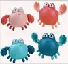 Animal para nadar tortuga de agua juguete de chorro de agua brote de agua cerdo juguete para nadar cangrejo delfín ducha de baño