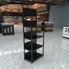 Expositor de óleo lubrificante para motor cidade lanches bebidas prateleira pequena entrega expressa delivery copo de água prateleira de armazenamento multicamadas