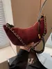 Nova Moda Tendência Outono 2025 Bolsa Dumpling para Mulheres, Bolsa de Ombro Bonita Retro Simples Casual Design de Nicho