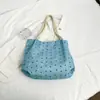 Bolsa de Ombro Tote Grande Capacidade Plissada com Laço Moda Tendência para Mulheres 2025 Nova Casual Simples para o Dia a Dia
