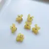 Botones de Hoja de Loto de Jade Sintético, Botones de Cheongsam Estilo Antiguo Dinastía Han, Accesorios para Ropa China, Accesorios Pequeños para Joyería DIY de Carrito