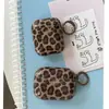 Funda de auriculares Bluetooth de estilo coreano de moda, dulce y genial, con estampado de leopardo para AirPods 5ª generación, también compatible con AirPods Pro 3