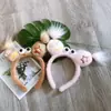 Faixa de Cabelo Mao Mao Boneca Feia Escultura de Areia Monstrinho Grampo de Cabelo Cabelo Longo Feio Fofo Antiderrapante Fofo Fofo Pelúcia
