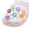 Nuevos Zuecos Mini Flor Lindos Hebilla Flor Zapatos Flor Hebilla Zapatos Casuales Accesorios Personalizados Bolso de Playa Hebilla Decorativa