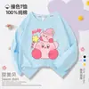 Nueva Camiseta de Manga Larga Base de Algodón Puro Estilo Primavera y Otoño con Dibujos Animados de Niñas Ropa de Otoño para Niñas 7