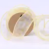 Cinta de hilo de nieve con borde ondulado de lunares Lazo DIY para accesorios para el cabello Empaque de flores para floristería Cinta de hilo de nieve con borde rizado de lunares
