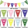 Decoraciones para Fiesta Temática Mexicana del Cinco de Mayo Banderines de Tela No Tejida Calavera Flor Hueca Día de Muertos