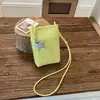 Bolsa Vertical para Teléfono Móvil de Color Dopamina Estilo Coreano, Nueva Bolsa Cruzada de Hombro Versátil de Nicho Diario, Mini Billetera