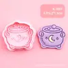 Serie de Magia de Mago Molde de Simulación 3D Guantes de Poción Mágica Molde para Galletas Hecho a Mano de Fondant Gummy diy