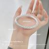 Doce Flores Flores de Dios Pulsera de Plata Pura 999 Plata de Ley Pulsera Estilo Chino Fat Donglai Pulsera de Nicho Regalo de Cumpleaños