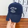 Gorra de Béisbol Bordada con Letras Versátil Estilo Coreano para Mujer, Visera Curva, Hace que la Cara Parezca Más Pequeña, Nueva Gorra de Sol Suave para Primavera y Verano para Hombres