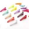 Pinza de Pato de Plástico de 3.5 cm de Colores Caramelo para Manualidades Pasador Lindo Color Sólido Gelatina Accesorios para el Cabello de Niños Venta al por Mayor