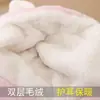 Sombrero de Peluche y Bufanda Integrados para Niños para Otoño e Invierno, Sombrero con Protección para las Orejas para Niños, Sombrero de Bebé para Niñas Hecho de Piel Sintética de Conejo