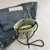 Correa Color Sólido Bolsa para Teléfono Móvil 2024 Verano Moda Simple Bolso Cruzado Simple Moda Bolsa para Teléfono Móvil Bolso de Hombro Casual
