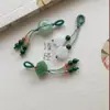 Atacado Otimizado Pulseira Pequena Deslizante de Jade Pingente Acessórios de Pulseira DIY Feitos à Mão Pingente de Fivela Ping'an Abóbora Ruyi