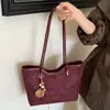 Bolsa grande portátil transfronteiriça para mulheres 2026 novo modelo simples diária moda bolsa tote grande capacidade bolsa de ombro moderna
