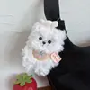 Novo chaveiro de pelúcia fofo de urso chef, pingente de bolsa, acessório de brinquedo versátil e fofo para meninas, atacado
