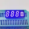 Suministrado Directamente por el Fabricante, Pantalla Digital de 3 Dígitos de 0.28 Pulgadas con Batería, Pantalla Digital Azul de una Sola Fila de 6 Pines, 28*11
