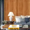 Fábrica de Origen Patrón Vintage Grano de Madera Pared Fondo del Hogar Papel Tapiz Autoadhesivo Pegatinas de Pared Papel Tapiz Decorativo para Renovación