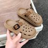 Novos Sapatos Infantis 2026 Novo Estilo Tamancos para Meninos, Verão Confortáveis para Exterior Bico Fechado Casa Antiderrapante Sapatos de Praia