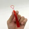 Punta con Borla con Perlas de Simulación Accesorios Hechos a Mano diy Material Punta Colgante Borla para Ropa Estilo Chino
