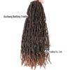 Peruca de Fibra Química Xu Chang Borboleta Qu Borboleta Locs Cabelo Enrolado em Tubo Cabelo de Crochê Dreadlock Fornecimento Direto de Fábrica