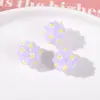 Coreia do Sul mesmo estilo bola de fruta de cristal amarelo diy grampo de cabelo trançado à mão acessórios de cabelo brincos material atacado
