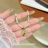 Collar de Perlas y Margaritas de Lujo Ligero Estilo Francés, Diseño Exquisito y Elegante, Sensación de Alta Gama, Suave Collar de Perlas y Margaritas