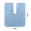 Toalla en forma de U para Salón de Belleza, Toalla Facial para Compresa Caliente y Fría, Toalla con Almohadilla Anti-Suciedad, Toalla Facial Suave Absorbente de Fibra Ultrafina con Bordes para la Piel