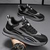 Tênis Esportivo Masculino Modelo Novo Primavera 2025 Primavera e Outono Superfície de Couro Impermeável Antiderrapante Resistente ao Desgaste Trabalho Casual Segurança no Trabalho Sapatos da Moda
