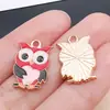 60 Gotas de Aceite Dibujo Animado Rosa Día de San Valentín Oso de Amor Chocolate Aleación de Zinc Colgante Accesorios para Joyería DIY