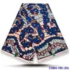 Estilo transfronterizo de comercio exterior tela batik de doble cara falda colorida para mujer tela estampada étnica en stock al por mayor