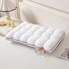 Almohada de Pan de Nube Estilo Francés Adulto Hotel Almohada Suave Relleno Lavado a Máquina Alta Elasticidad Pluma Terciopelo Relleno de Almohada Fábrica Actuando Cabello