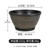 Maceta de resina con textura de madera sintética para exteriores para uso doméstico, maceta grande para planta de hoja de ficus, engrosada, resistente al sol, transpirable, viene con bandeja