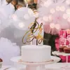 Decoração de Bolo para Chá de Bebê Festa de Bebê Estilo Transfronteiriço Plug-In Acrílico Acessórios Ornamentos