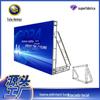 Mostrar direto casamento treliça spray pintura puxar rede linha display rack publicidade display rack aço fábrica quadrado fundo tubo