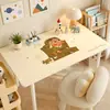 Tapete de Mesa com Tabuada para Crianças e Alunos do Ensino Fundamental, Tapete Especial para Mesa de Estudo, Toalha de Mesa com Proteção para os Olhos, Tapete Protetor para Mesa de Escrita