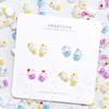Sorvete quente Nail Art Jóias Lote Misto Verão Pequeno Fresco Cone Doce Sorvete Resina Acessórios Dos Desenhos Animados Decoração de Unhas