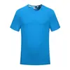 Camiseta de Algodão Organza 180g com 40 Fios, Gola Redonda, Manga Curta, para Homens e Mulheres, Versátil, Confortável, Simples e Fashion, com Logo para Impressão