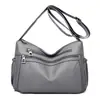 Bolsa de Madre de Rango Medio con Relieve de Venta al por Mayor Transfronteriza Bolsa Cruzada Multicapa de Gran Capacidad Bolso de Hombro para Mujer Rosa
