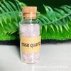 Venta Caliente Transfronteriza Grava de Cristal Natural Embotellada Partículas Pequeñas Piedra Expansora de Fragancia Botella de los Deseos Botella de Deriva Etiqueta en Inglés