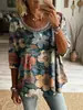 2026 Moda Femenina Europea y Americana Estilo Transfronterizo Único Casual Patchwork Encaje Cuello Redondo Top Vintage para Verano