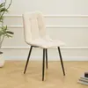 Taburete con Respaldo Nórdico Moderno de Lujo Ligero para Uso Doméstico, Silla de Ocio con Respaldo, Silla Simple para Mesa de Comedor, Silla de Comedor