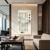 No te enojes, pintura de rollo colgante, estabilidad emocional, dormitorio, sala de estar, cubriendo la caja del medidor eléctrico, pintura decorativa, pintura de tela para colgar en la pared