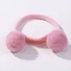 Diadema de pompón infantil transfronteriza de Amazon, diadema elástica de nailon linda para niñas, 3941
